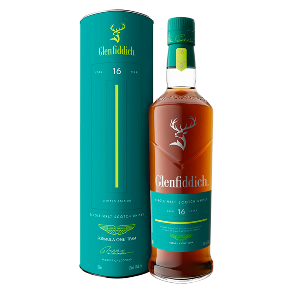 Whisky Malte Glenfiddich 16Y Ed. Aston Martin 43º 70Cl (Cx6)