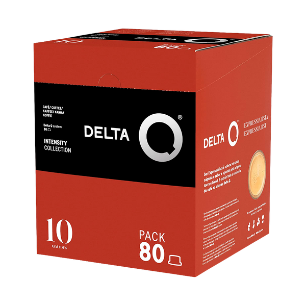 Delta Q Café Qalidus Nº 10 80 Capsulas (Cx5)