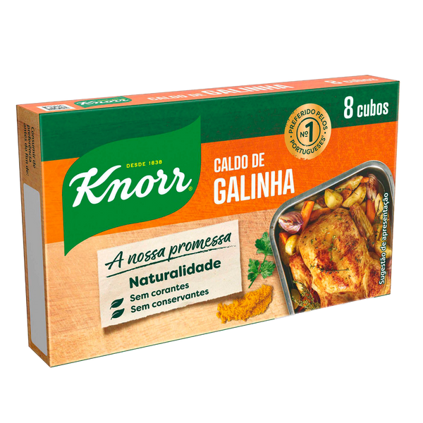 Knorr Caldo Galinha Familiar 8 Cubos 80Grx24