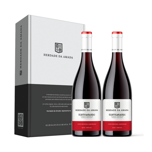Pack 2Grf Vra Herdade Da Amada Tinto Contrabando 2023 75Cl