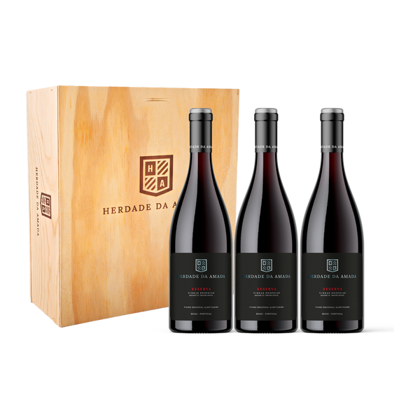 Pack 3Grf Vra Herdade Da Amada Tinto Reserva 2023 75Cl
