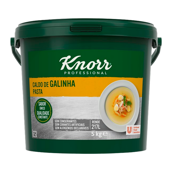 Knorr Caldo de Pollo en Cubos Balde 5Kg