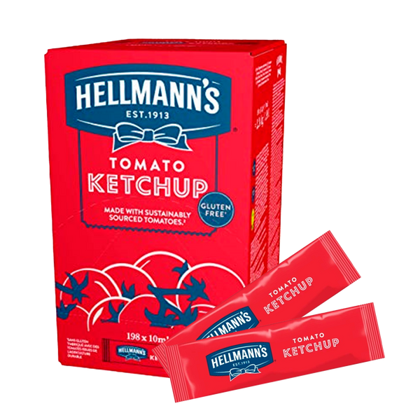 Hellmanns Ketchup P.P. 198X10Ml