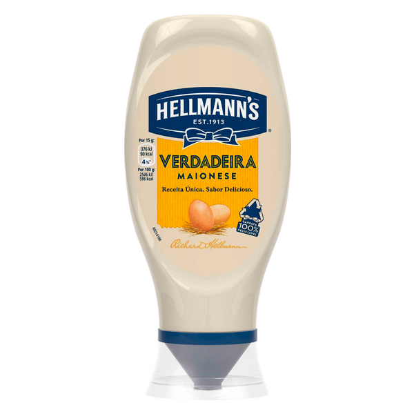 Hellmanns Maionese Top Down 412Grs (Cx12)