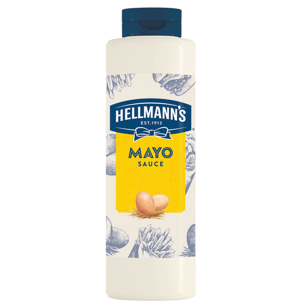 Hellmanns Maionese Frasco 820Grs (Cx6)