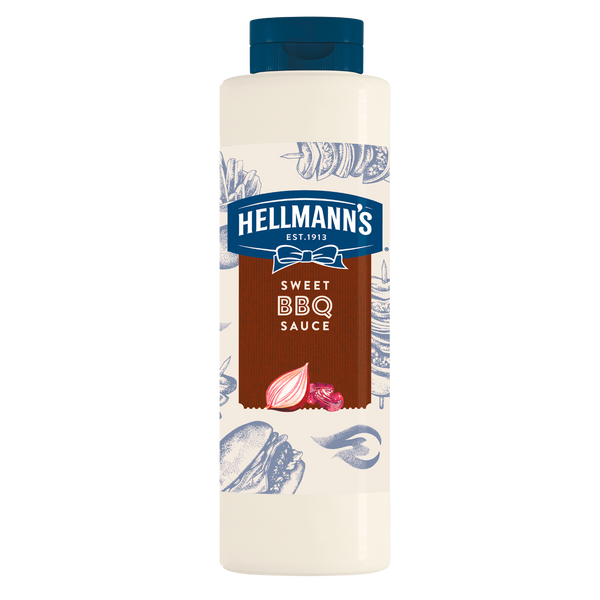 Hellmann`S Salsa Barbacoa Botella 950Grs (Cx6)