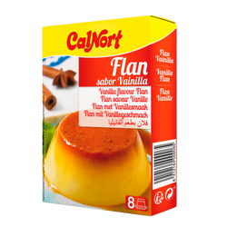 Flan de Vainilla Calnort 130Grs (Cx12)