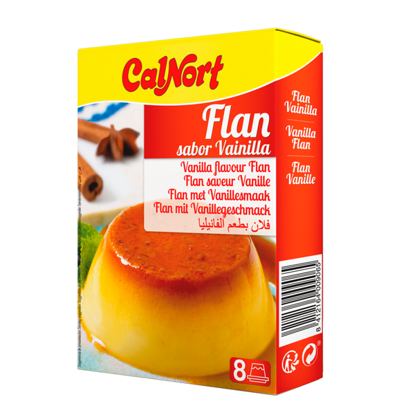 Flan de Vainilla Calnort 130Grs (Cx12)