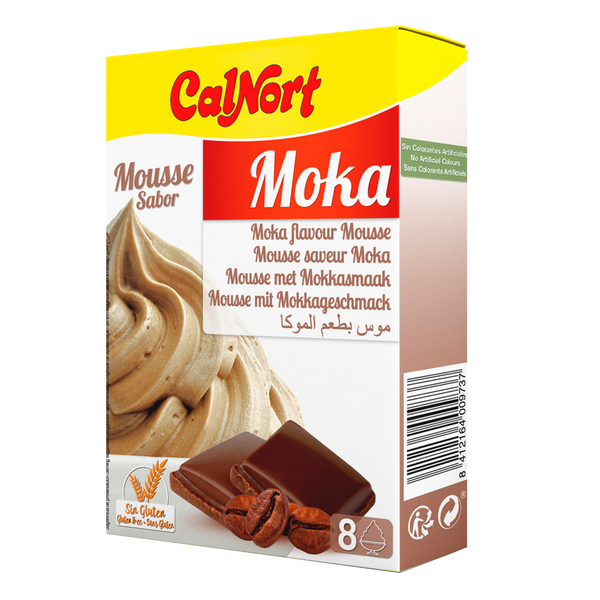 Calnort Mousse Sabor A Moka 2 X 65Grs (Cx12)