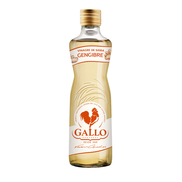 Vinagre Sidra Gallo C/ Gengibre 250Ml (Cx6)