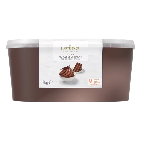 Carte Dor Base Mousse Chocolate 3Kg (Cx2)