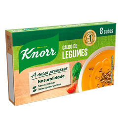 Knorr Caldo Legumes  8 Cubos 80Gr  (Cx24)