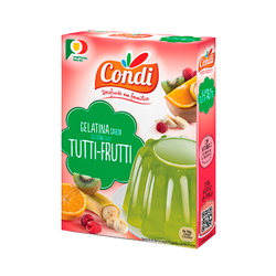 Condi Gelatina Tutti Frutti 2X85Gr (Cx12)