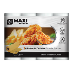 Rollo De Cocina Limpabem Esp. Papas fritas 3F P4 (Cx12)