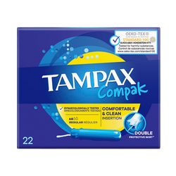 Tampax Tampões Regular 22Und (Cx12)