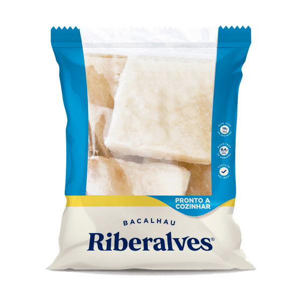 Bacalhau Dem. Cong. Riberalves Posta Saco Kilo Cx8Kg