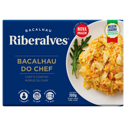 Riberalves Bacalhau Do Chef Cong. 300Grs (Cx6)