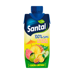 Santal 100% Cocktail De Verão 330Ml (Cx18)