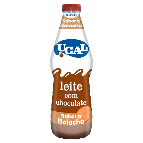 Leite Chocolate Ucal Sabor A Bolacha Pet 1Litro (Cx6)