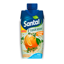 Santal Fusions Laranja E Tomilho 330Ml (Cx18)