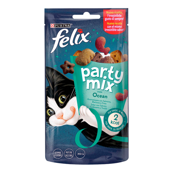 Gato Snacks Felix Party Mix Ocean Mix 60Grs (Cx8)