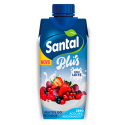 Santal Plus Frutos Do Bosque 330Ml (Cx18)