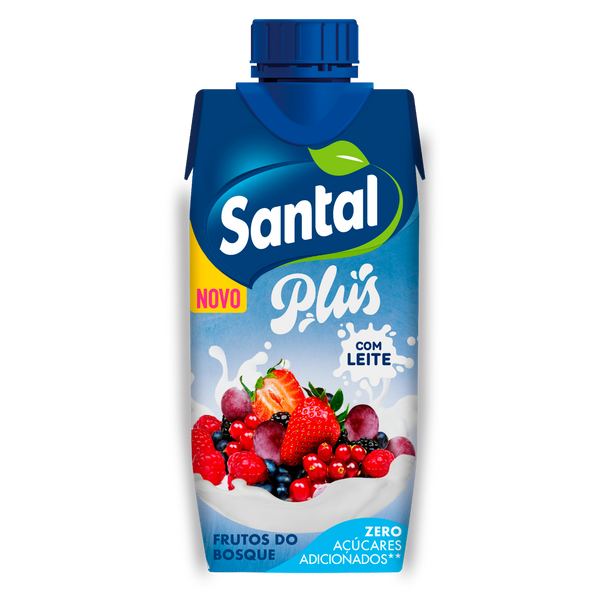 Santal Plus Frutos Do Bosque 330Ml (Cx18)