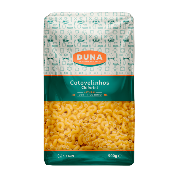 Cotovelinhos Duna 500 Gr (Cx 20)