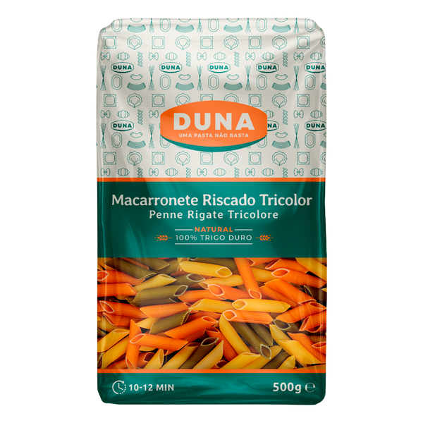 Duna Macarronete Tricolor 500 Gr (Cx 20)