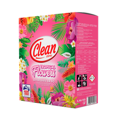 Clean Store Det Em Pó Tropical Flowers 70+30 5,46Kg (Cx2)