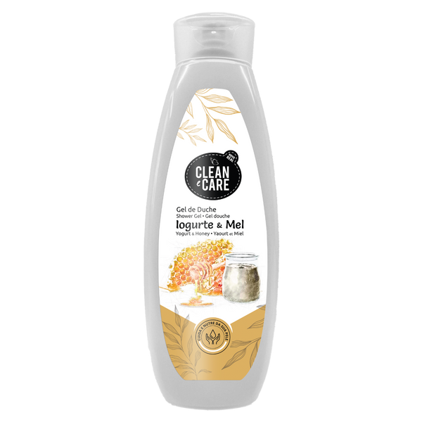 Clean & Care Gel De Banho Iogurte E Mel 750Ml (Cx6)