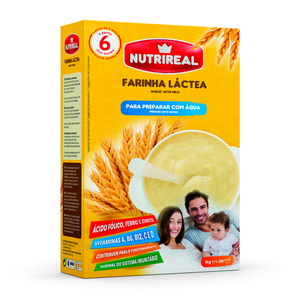 Nutrireal Farinha Lactea 1Kg (Cx10)