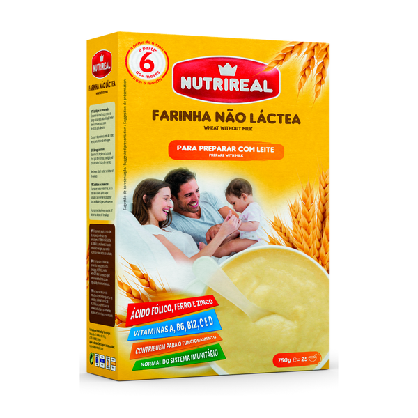 Nutrireal Farinha Não Lactea 750G (Cx10)