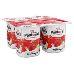 Pastoral Iogurte Aroma Morango 4X125G