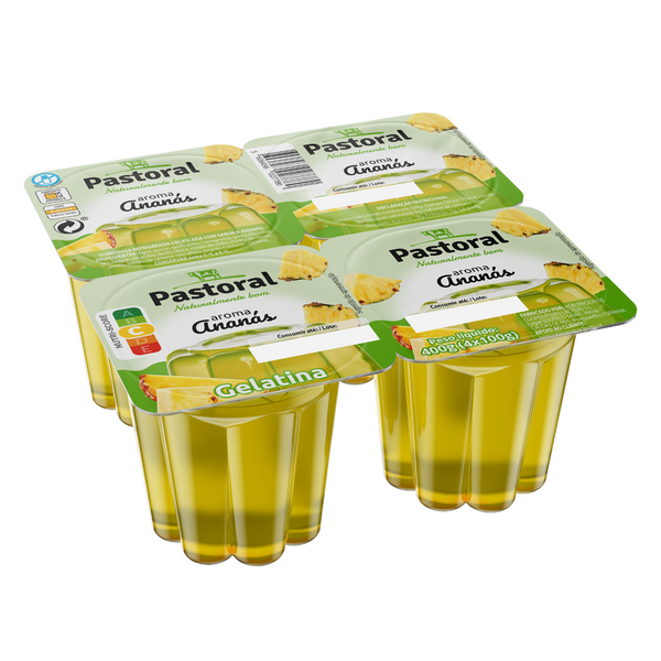 Pastoral Gelatina Ananas 4X100G