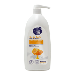 Clean & Care Gel De Banho Leite E Mel 900Ml (Cx6)