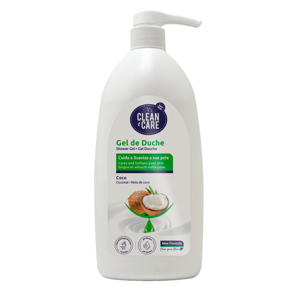 Clean & Care Gel De Banho Coco 900Ml (Cx6)