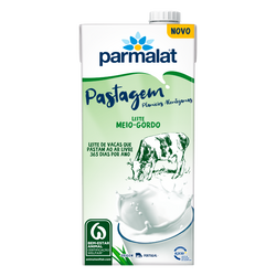 Leite Meio Gordo Parmalat Pastagem 1L (Cx6)