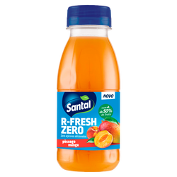Santal R-Fresh Zero Pessego / Manga 250Ml (Cx6)