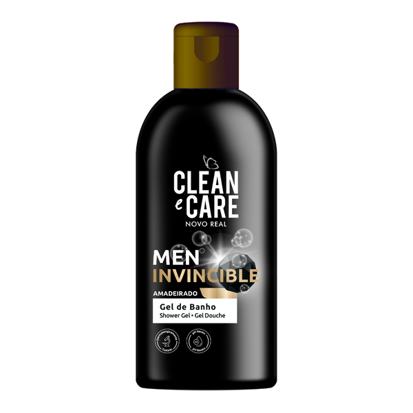 Clean&Care Gel De Banho Man Invicible 900Ml (Cx6)