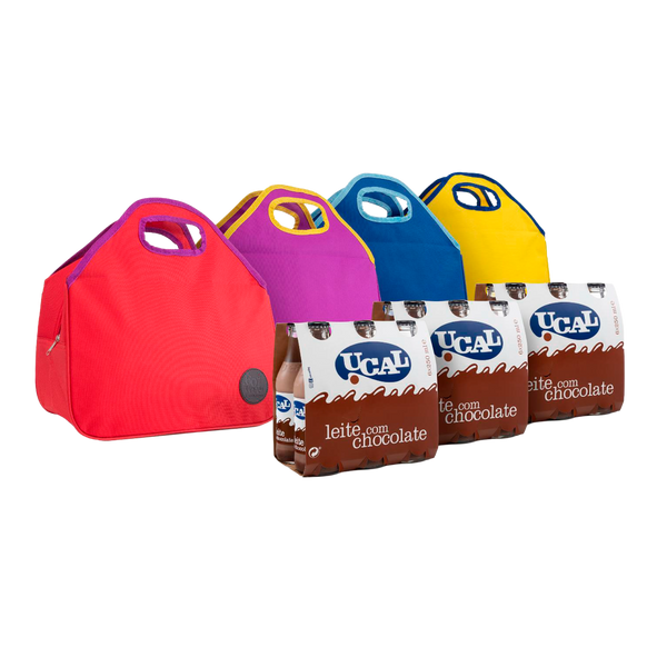 Pack Leite Chocolate Ucal 3X6X250Ml+Oferta Mala Termica