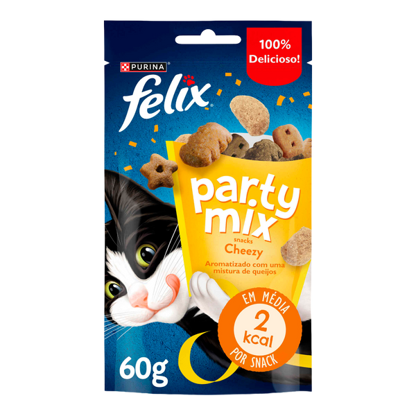 Gato Snacks Felix Party Mix - Cheez Mix 60Grs (Cx8)