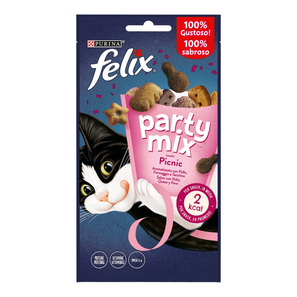 Gato Snacks Felix Party Mix - Picninc 60Grs (Cx8)