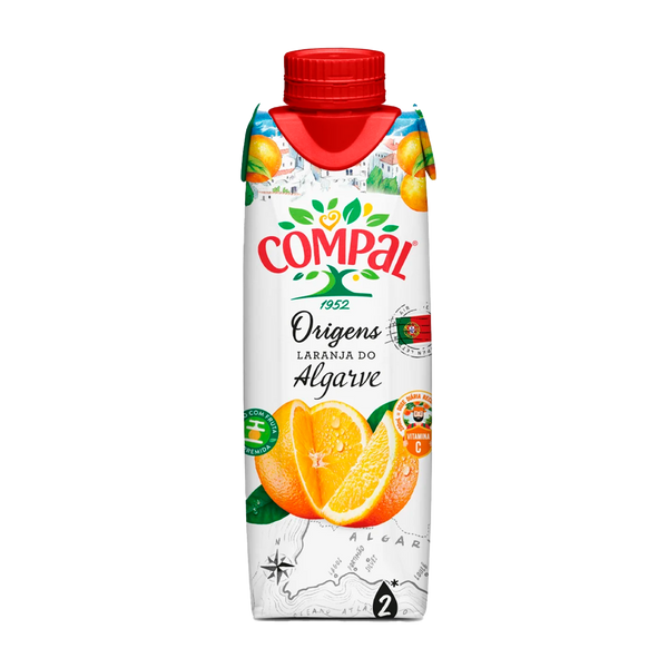 Compal Clássico Origens Laranja Do Algarve 1Litro (Cx12)