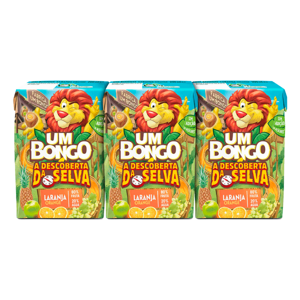 Compal Sumo Bongo Laranja 200Ml (Cx24)