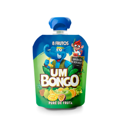 Compal Bongo 8 Frutos Pouch 90Grs (Cx22)