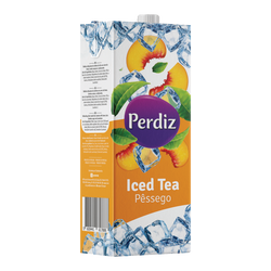 Té helado de melocotón Perdiz en brick de 1.5L (Caja de 8)