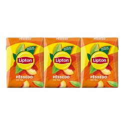 Lipton Ice Tea Pessego Cartão 200Ml (Cx24)