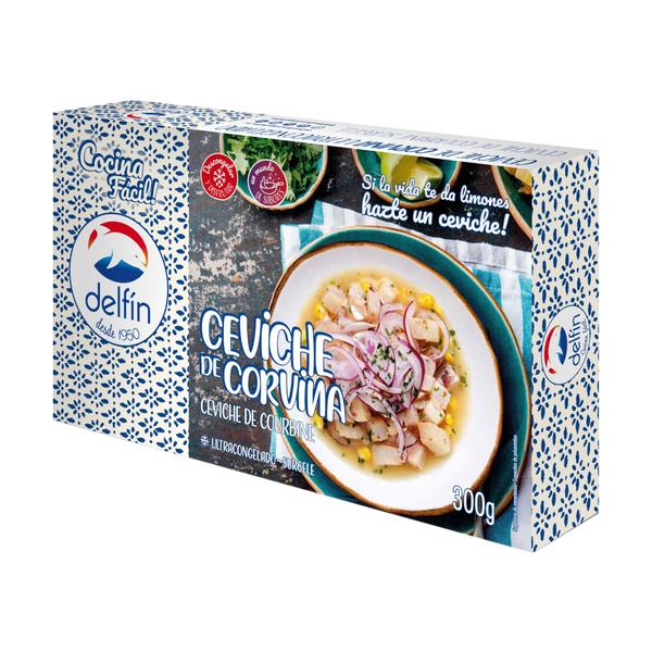 Ceviche De Corvina Delfin Cong. 300Grs (Cx6)