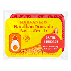 Pack 1 Frango Dourado + 1 Bacalhau Dourado 240Gr Cx6Pack